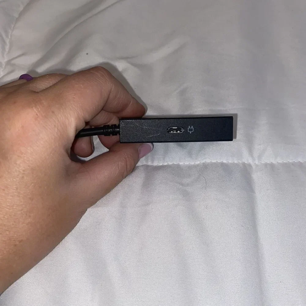 03X7169 Lenovo ORIGINAL! 4X90K86568 USB‎ C to VGA Plus Power Adapter IT6513-01